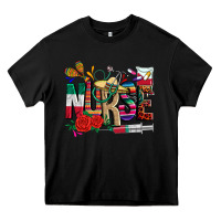 Black cinco de mayo nurse Heavy Core Tee - CTS Tumbler Store