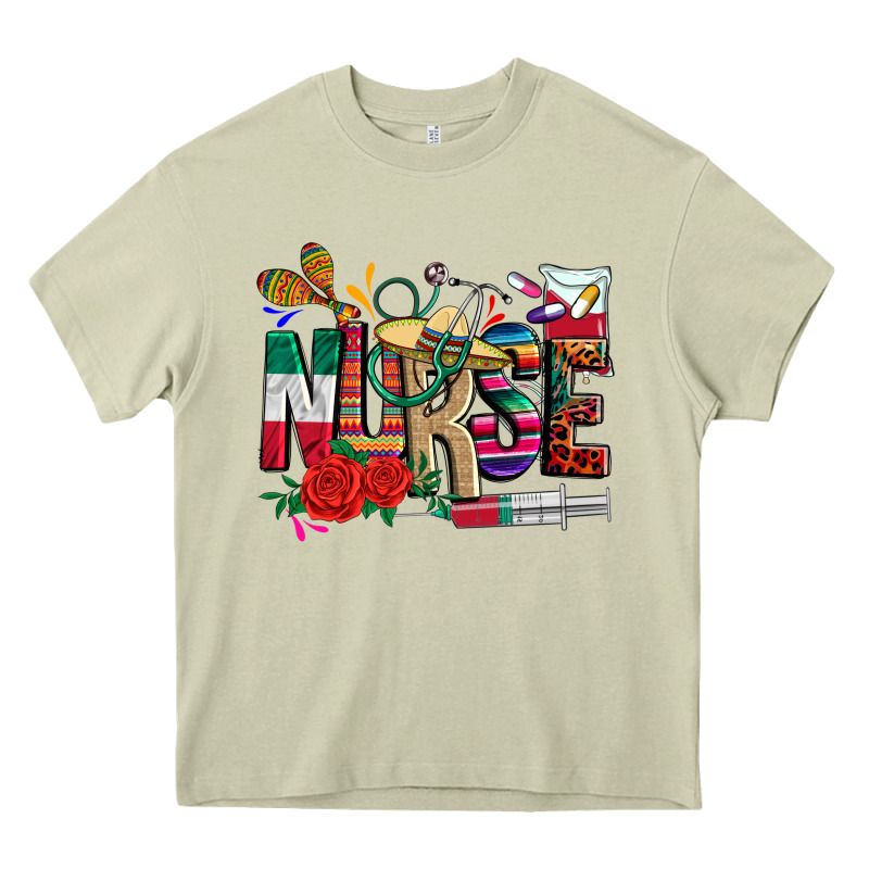 Cinco De Mayo Nurse Heavy Core Tee by CTS Tumbler Store | Teevron