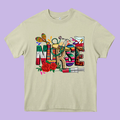Cinco De Mayo Nurse Heavy Core Tee Designed By Cts Tumbler Store