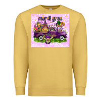 Antique Gold Mardi Gras with gnomes Premium Sweatshirt - NancyCooperArtShop