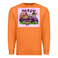 Carrot Mardi Gras with gnomes Premium Sweatshirt - NancyCooperArtShop