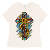 Bone cross Ladies Tee - JahusDesignShop