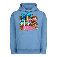 Pigment Pebble Blue bows before bros olivia Urban Hoodie - OliviaCreatesArt