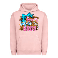 Pigment Salmon bows before bros olivia Urban Hoodie - OliviaCreatesArt
