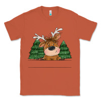 Copper Personalized Christmas deer Classic Tee - MaliasSmallBusiness