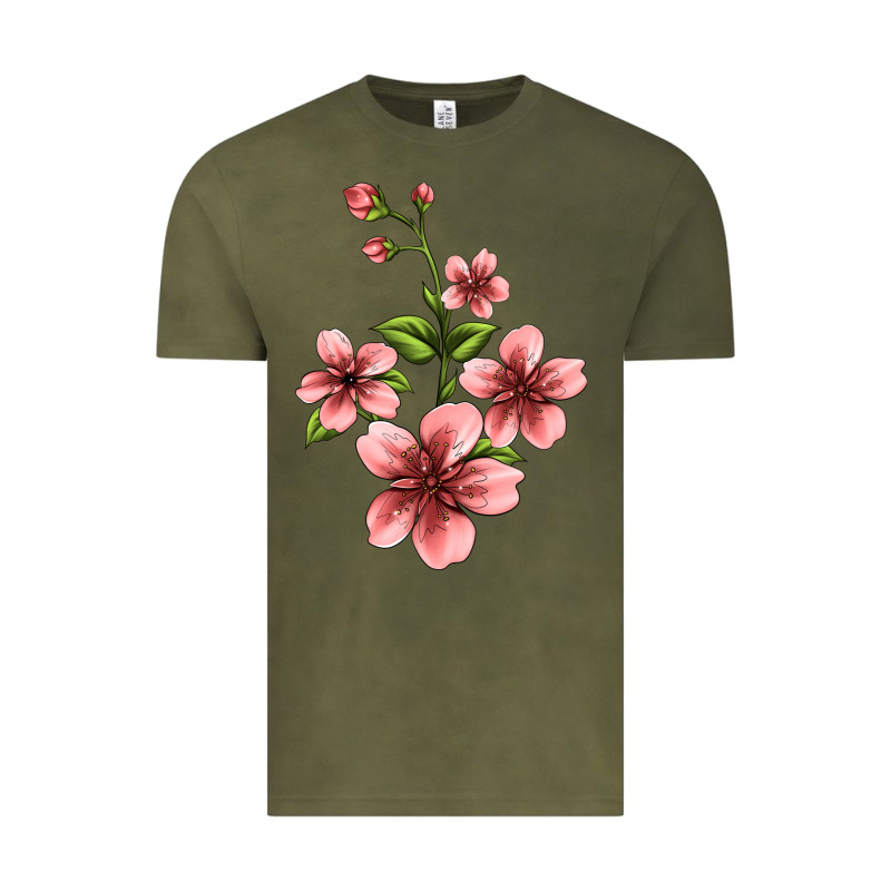 Pink Flowers Hibiscus Vintage Tee by Jasminsmagicworld | Teevron