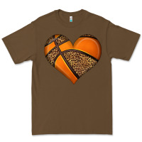 Cacao basketball heart Premium Tee - HRA Design Shop