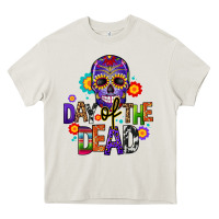 Cream day of the dead mexico Heavy Core Tee - CTS Tumbler Store