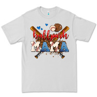 Dove Grey ballpark mama Premium Tee - AdoDesignShop