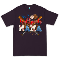 Plum ballpark mama Premium Tee - AdoDesignShop