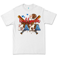 White ballpark mama Premium Tee - AdoDesignShop