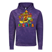 Cloud Purple fıesta with avocado and sombrero Vintage Hoodie - AdoDesignShop