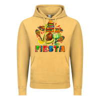 Fıesta With Avocado And Sombrero Vintage Hoodie | Teevron
