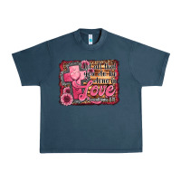 Midnight Navy let all that you do be done in love Urban Heavy Tee - Jasminsmagicworld