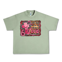 Oil Green let all that you do be done in love Urban Heavy Tee - Jasminsmagicworld