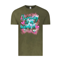 Vintage Olive nursing is a work of Vintage Tee - BarkalooDesign