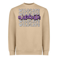 Mushroom wildcats football Heavyweight Sweatshirt - MaliasSmallBusiness