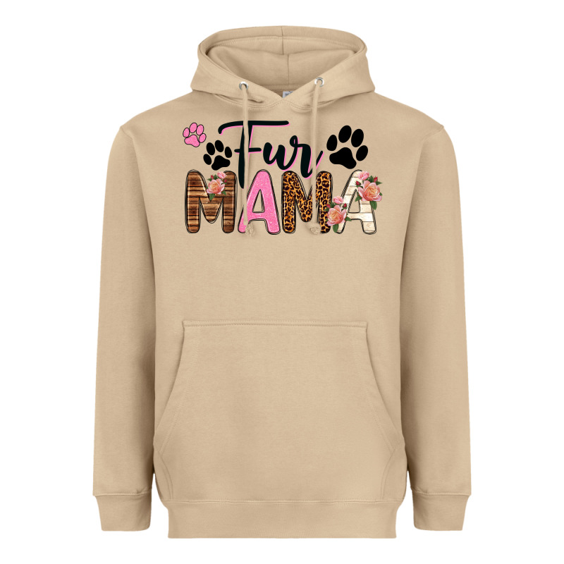 Fur Mama Heavyweight Hoodie by texasbilliewilder | Teevron