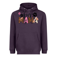 Plum fur mama Heavyweight Hoodie - texasbilliewilder