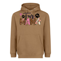 Toasted Coconut fur mama Heavyweight Hoodie - texasbilliewilder