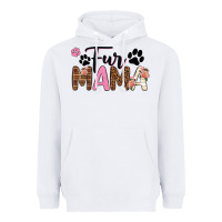 White fur mama Heavyweight Hoodie - texasbilliewilder