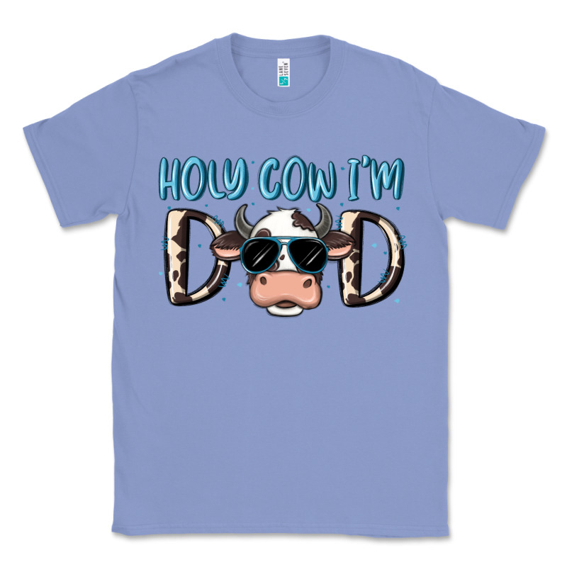 Holy Cow I'm Dad Classic Tee by MaliasSmallBusiness | Teevron