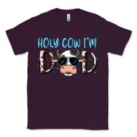 Plum holy cow i'm dad Classic Tee - MaliasSmallBusiness