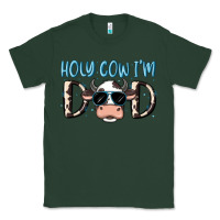 Sports Green holy cow i'm dad Classic Tee - MaliasSmallBusiness