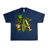 Navy st patrick's beers flags and hat Urban Heavy Tee - AdoDesignShop