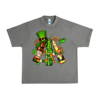 Tornado st patrick's beers flags and hat Urban Heavy Tee - AdoDesignShop