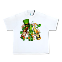 White st patrick's beers flags and hat Urban Heavy Tee - AdoDesignShop