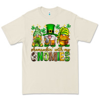 Bone St. Patrick's Day shamrockin' with my gnomies Premium Tee - Neo Western
