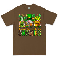 Cacao St. Patrick's Day shamrockin' with my gnomies Premium Tee - Neo Western
