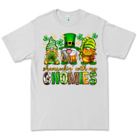 Dove Grey St. Patrick's Day shamrockin' with my gnomies Premium Tee - Neo Western