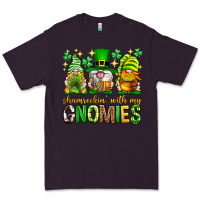 Plum St. Patrick's Day shamrockin' with my gnomies Premium Tee - Neo Western