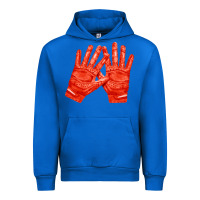 Cobalt receiver gloves fa element 1 Urban Hoodie - FaDigitalArtStudio