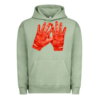 Pigment Oil Green receiver gloves fa element 1 Urban Hoodie - FaDigitalArtStudio
