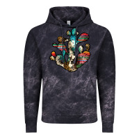 Cloud Black serape cactus Vintage Hoodie - JahusDesignShop