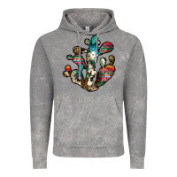 Cloud Rock serape cactus Vintage Hoodie - JahusDesignShop