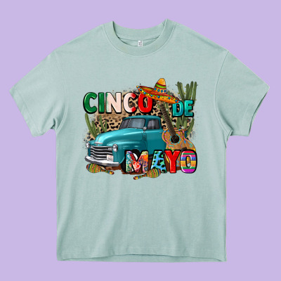 Cinco De Mayo Heavy Core Tee Designed By Cts Tumbler Store