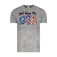 Cloud Rock god bless the usa Vintage Tee - NancyCooperArtShop