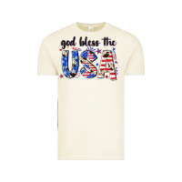 Vintage Arctic god bless the usa Vintage Tee - NancyCooperArtShop