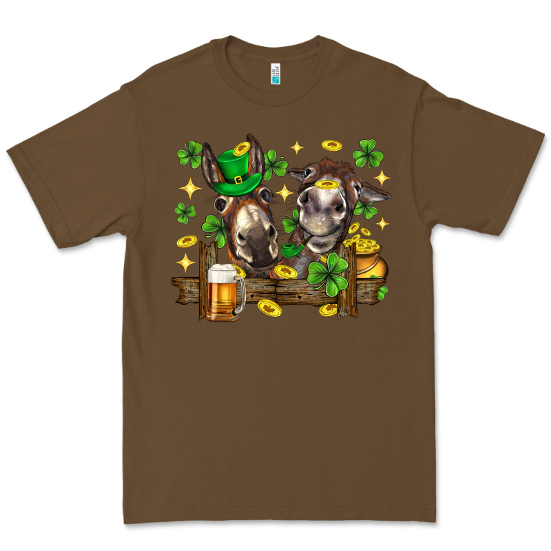 St. Patrick's Day Donkey Premium Tee by Neo Western | Teevron
