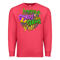 Cardinal Happy Mardi Gras y'all Premium Sweatshirt - NancyCooperArtShop