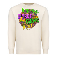 Sandshell Happy Mardi Gras y'all Premium Sweatshirt - NancyCooperArtShop