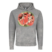 Cloud Rock watermelon cowhide patch3 Vintage Hoodie - JahusDesignShop