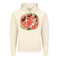 Vintage Artic watermelon cowhide patch3 Vintage Hoodie - JahusDesignShop
