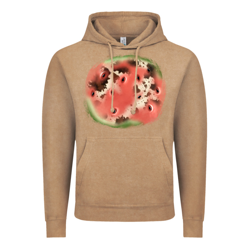 Watermelon Cowhide Patch3 Vintage Hoodie by JahusDesignShop | Teevron