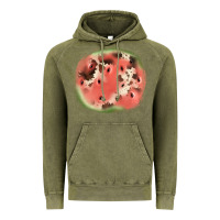Vintage Olive watermelon cowhide patch3 Vintage Hoodie - JahusDesignShop