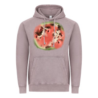Vintage Zinc watermelon cowhide patch3 Vintage Hoodie - JahusDesignShop
